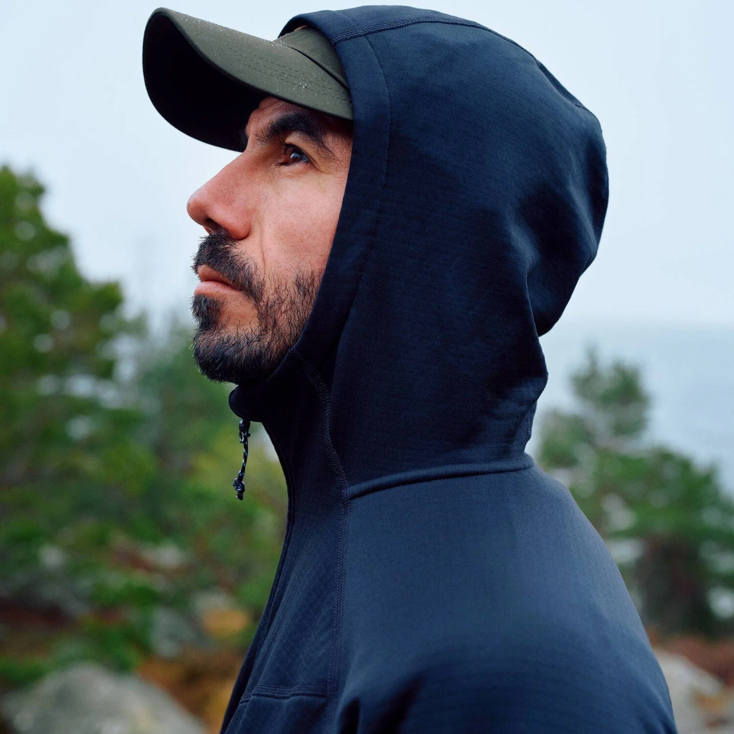 Abisko Grid Fleece Hoodie M - Image 10