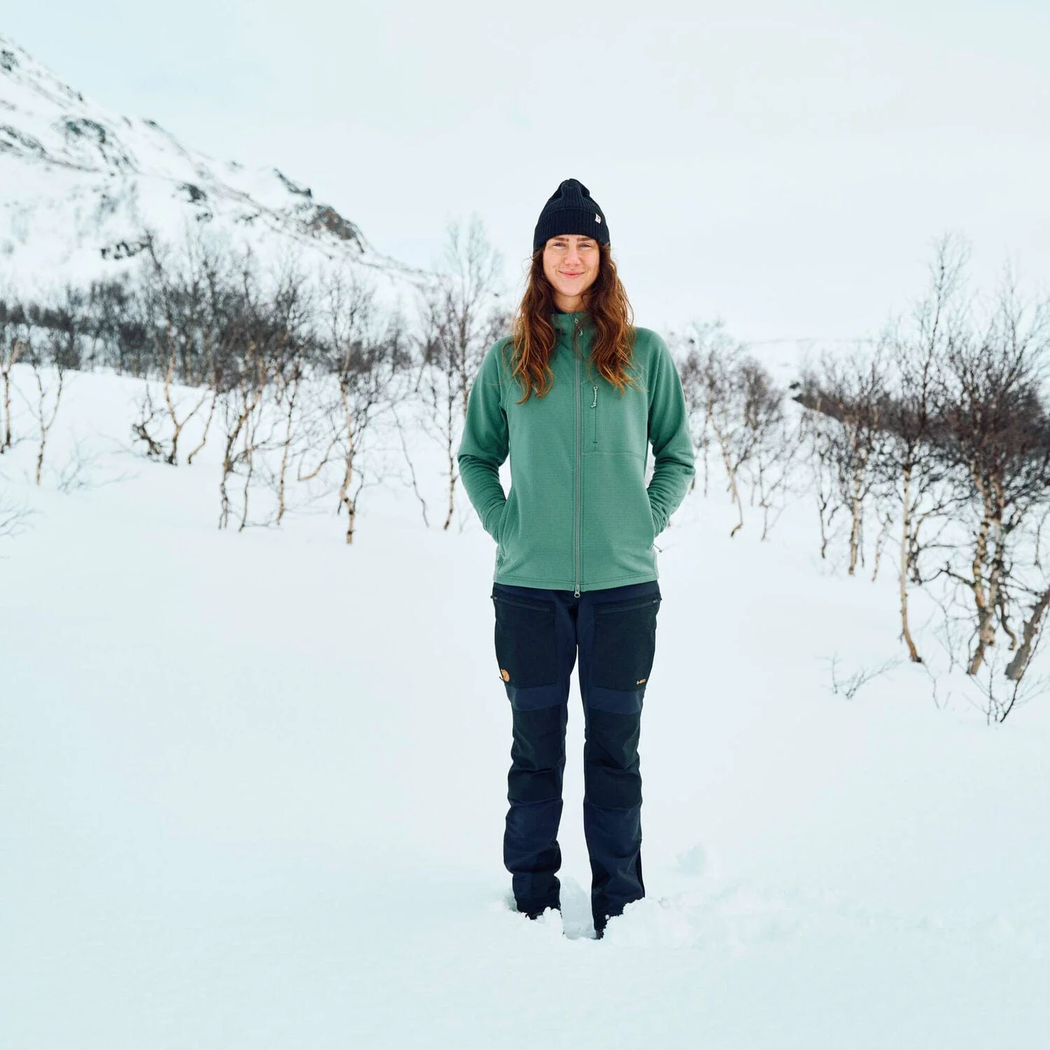 Abisko Grid Fleece Hoodie W - Image 12