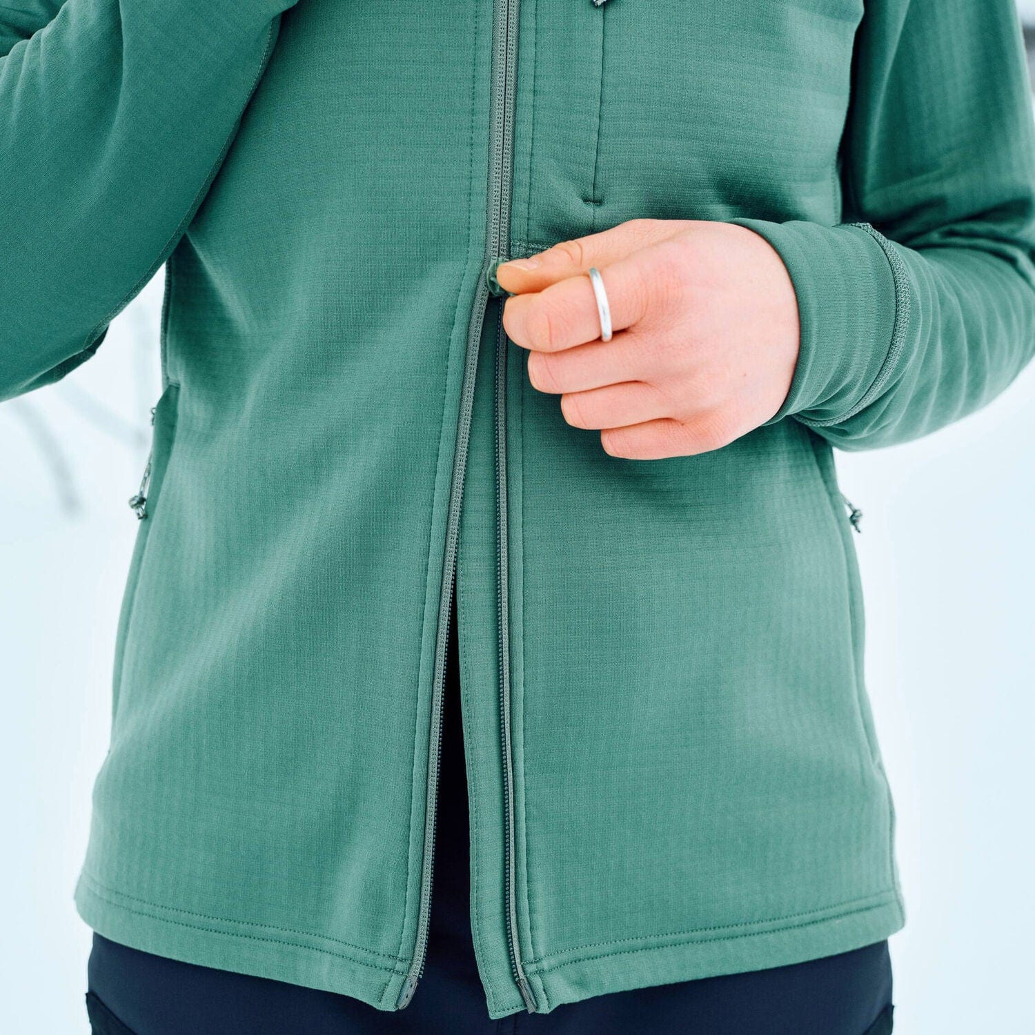Abisko Grid Fleece Hoodie W - Image 14