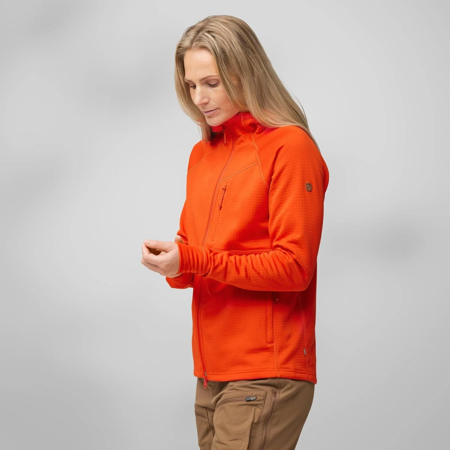 Abisko Grid Fleece Hoodie W - Image 6