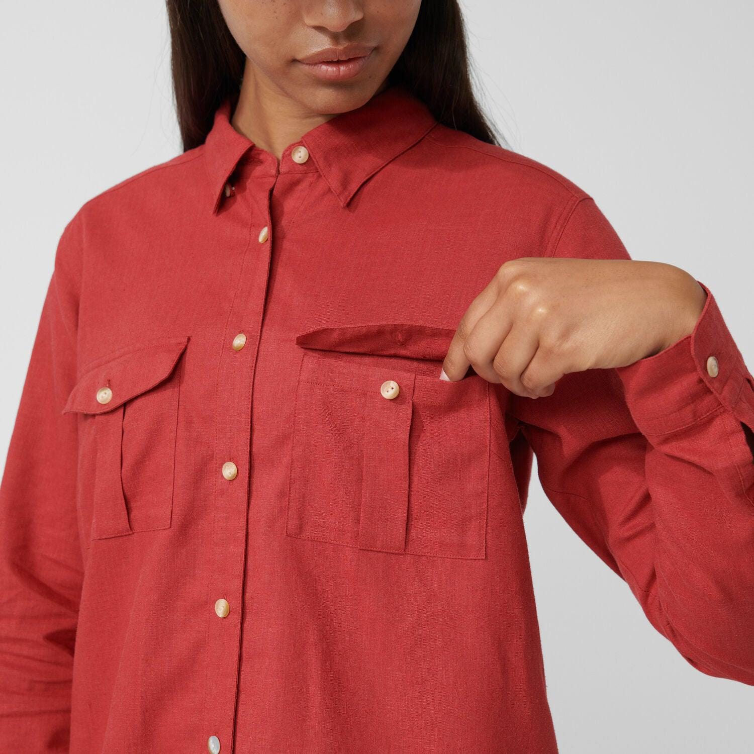 Övik Travel Shirt LS W - Image 10